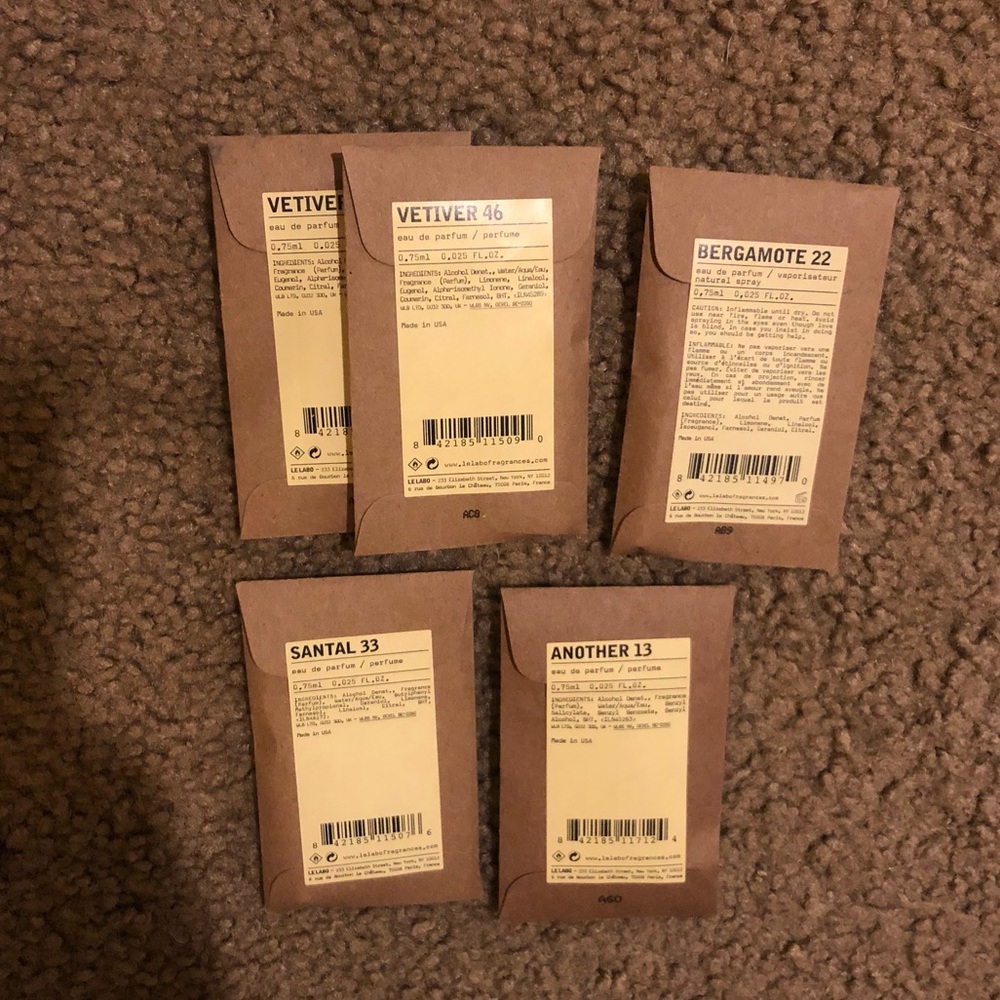 Le Labo samples